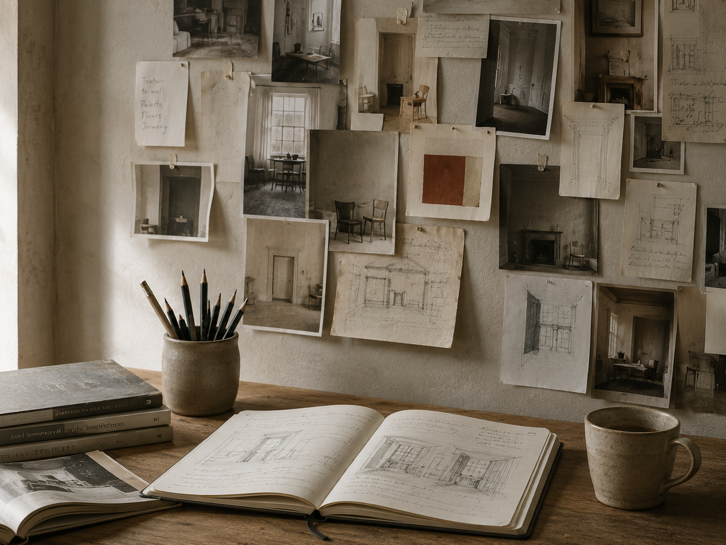 The Atelier, Sketches